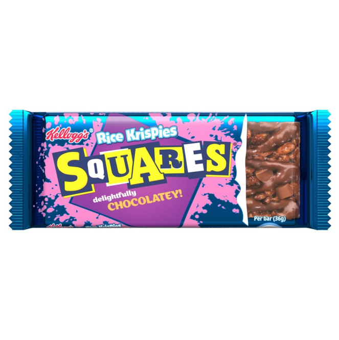 Kellogg's Rice Krispies Squares Chocolate 